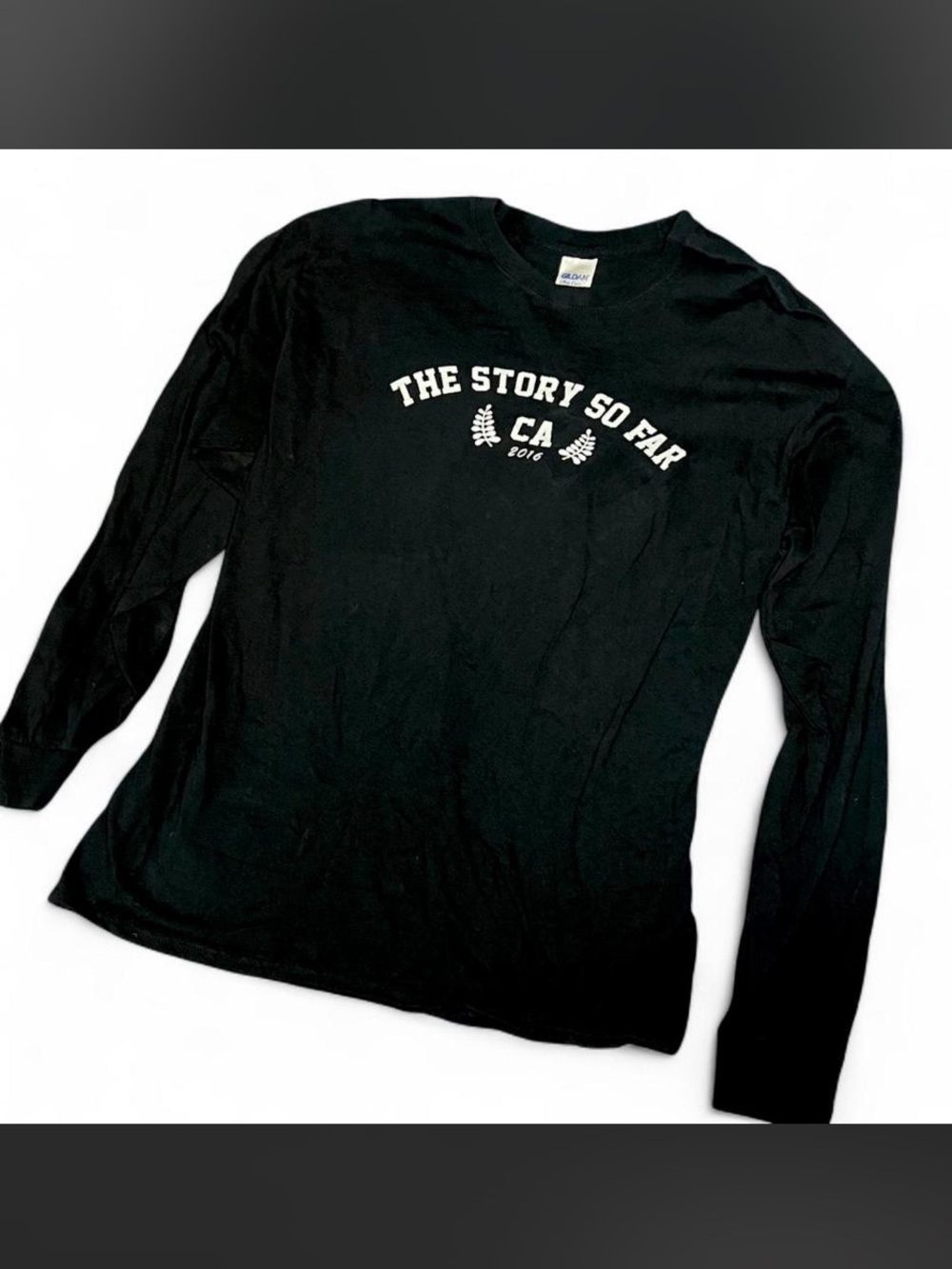 Black The Story So Far logo Graphic Band Tee size M